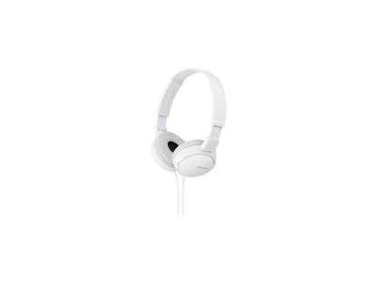 SONY White MDRZX110/WHI OH Headphone 30mm Driver Unit