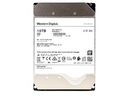 HGST DC HC510/He10 HUH721010ALE604 10TB 7200 RPM 512e SATA 6Gb/s 3.5-Inch Enterprise HDD Power-Disable Hard Drive