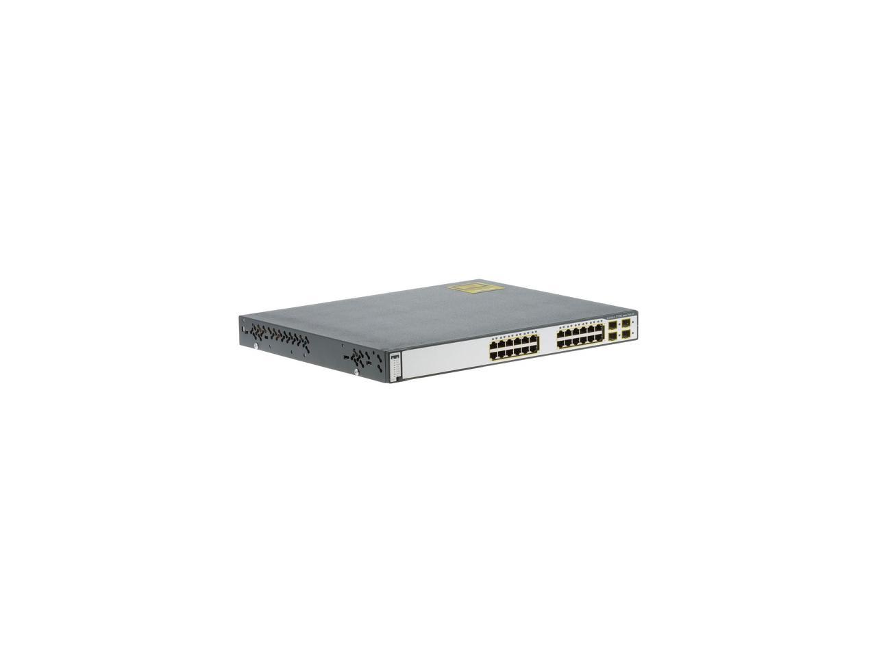Cisco 3750G Series 24 Port Deployment Pack, WS-C3750G-24PS-S, Lifetime Warranty, WS-C3750G-24PS-S-DP