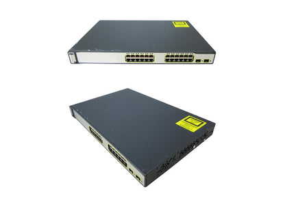 Cisco WS-C3750-24PS-S Fully Managed Fast Ethernet 100Mbps Stackable Switch