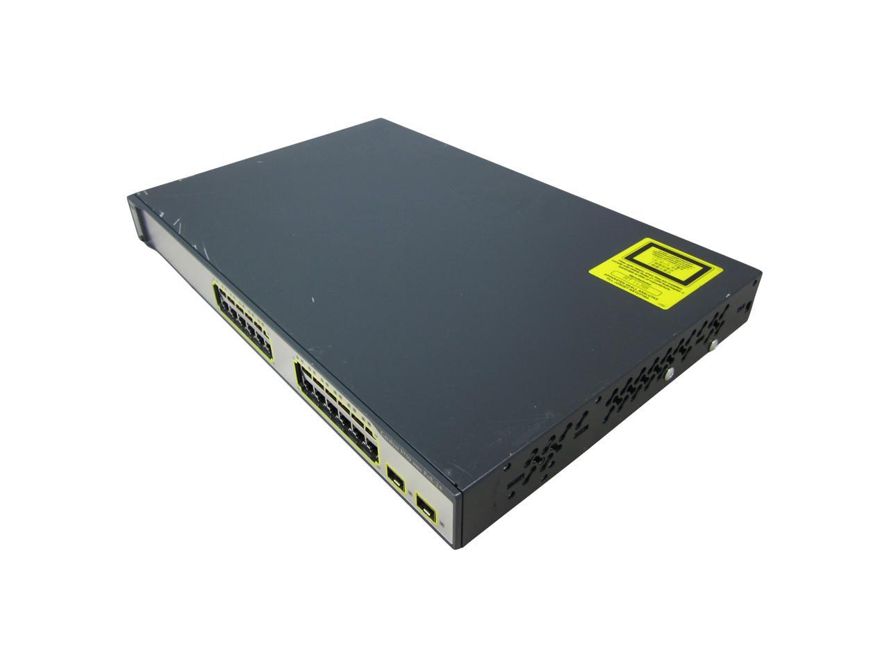 Cisco WS-C3750-24PS-S Fully Managed Fast Ethernet 100Mbps Stackable Switch