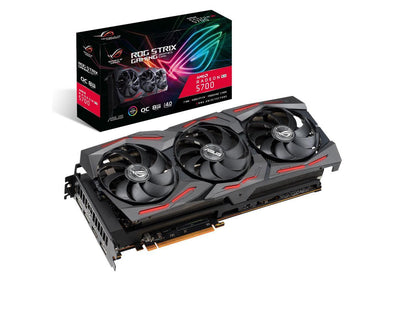 ASUS ROG Strix Radeon RX 5700 ROG-STRIX-RX5700-O8G-GAMING 8GB 256-Bit GDDR6 PCI Express 4.0 HDCP Ready CrossFireX Support Video Card