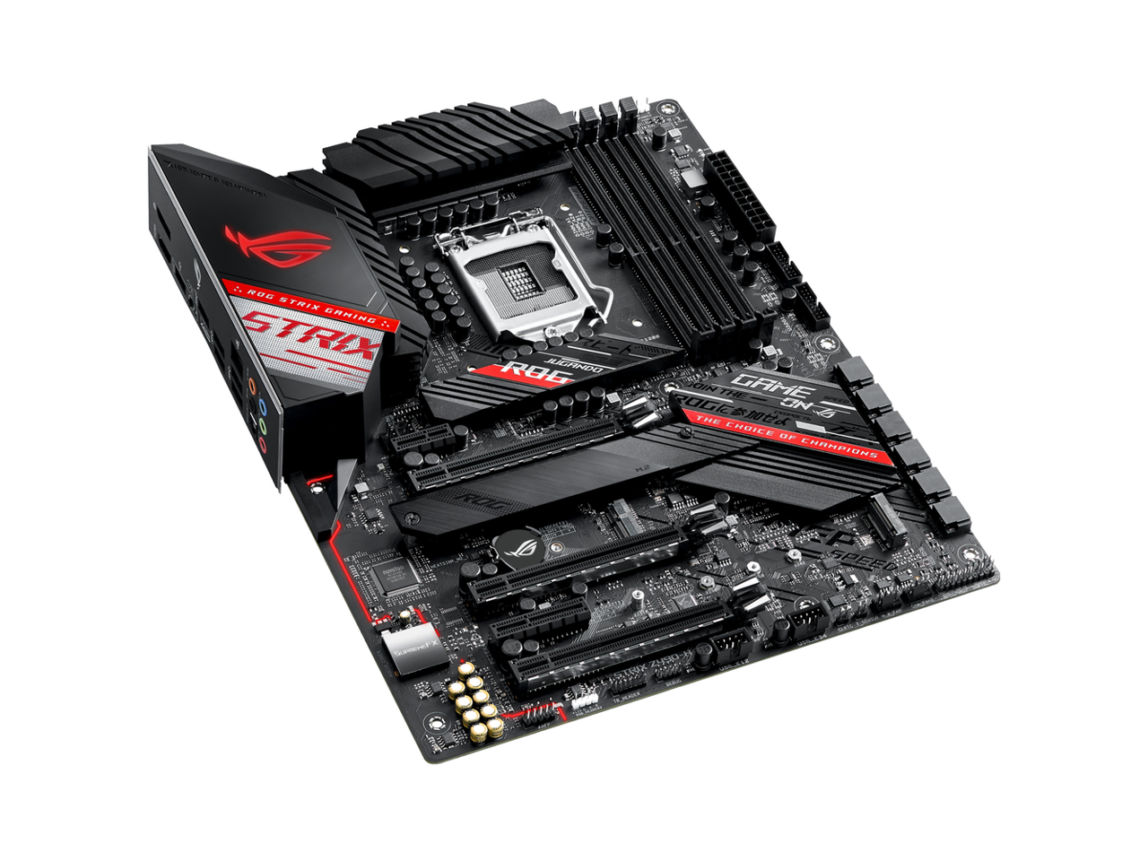 ASUS ROG STRIX Z490-H GAMING - Motherboard - ATX - LGA1200 Socket - Z490 - USB-C Gen2, USB 3.2 Gen 1, USB 3.2 Gen 2 - 2.