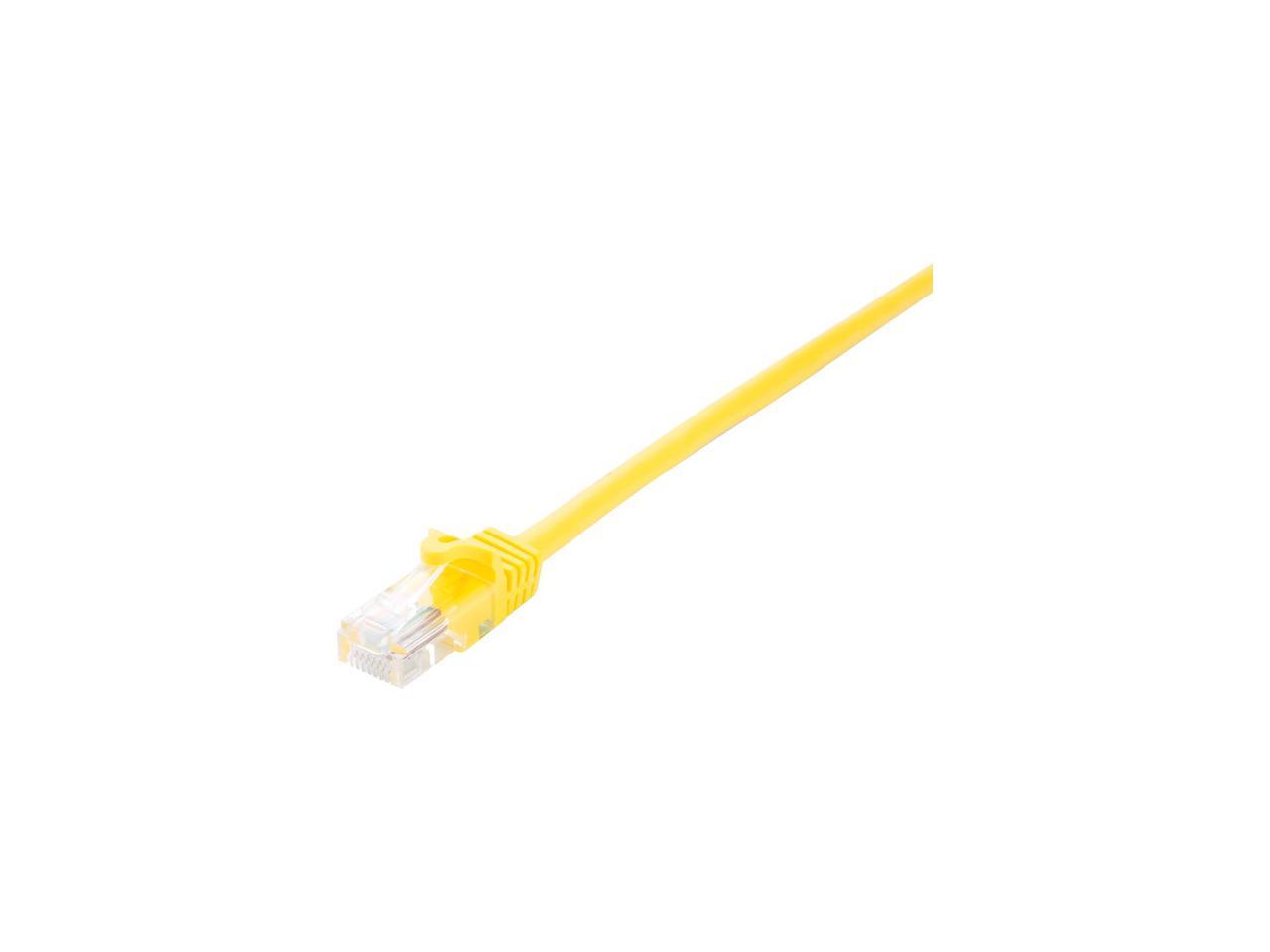V7 V7CAT5UTP-01M-YLW-1N RJ45 - CAT5E Network Cable UTP, 1m, Yellow