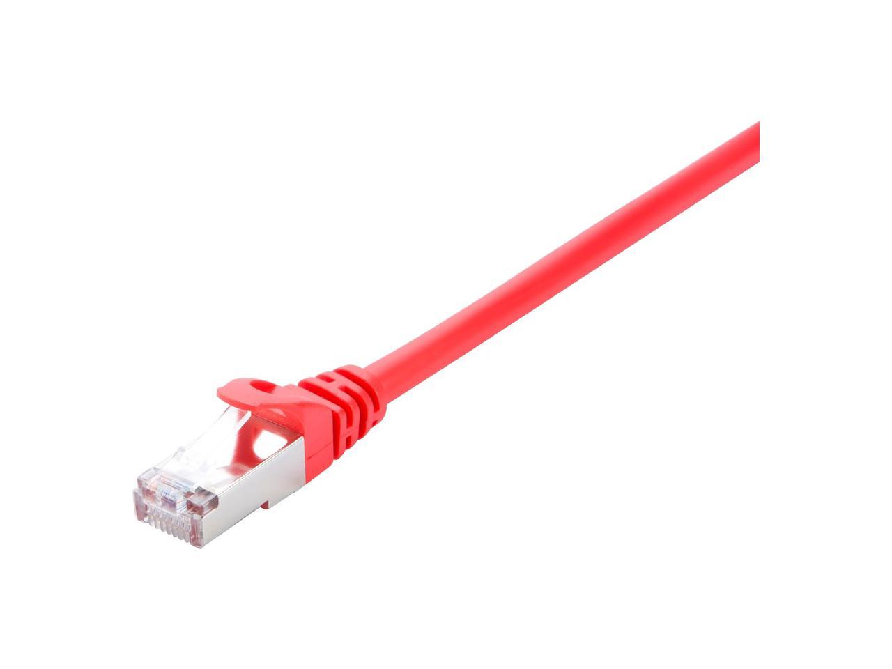 V7 V7CAT5STP-01M-RED-1N RJ45 - CAT5E Network Cable STP, 1m, Red