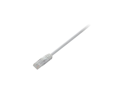 V7 White Cat5e Unshielded (Utp) Cable Rj45 Male To Rj45 Male 2M 6.6Ft