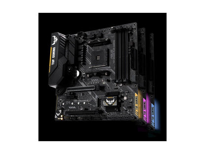 ASUS TUF B450M-PLUS GAMING - Motherboard - micro ATX - Socket AM4 - AMD B450 - USB 3.1 Gen 1, USB 3.1 Gen 2, USB-C Gen1
