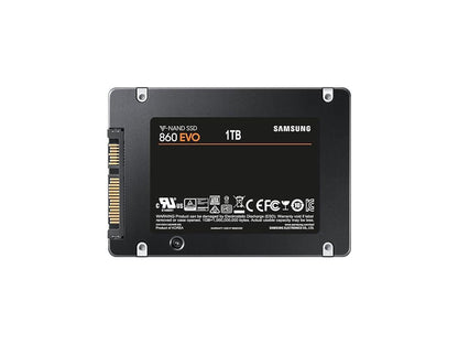 Samsung 860 EVO 1TB 2.5" SATA III Internal Solid State Drive MZ-76E1T0B/EU