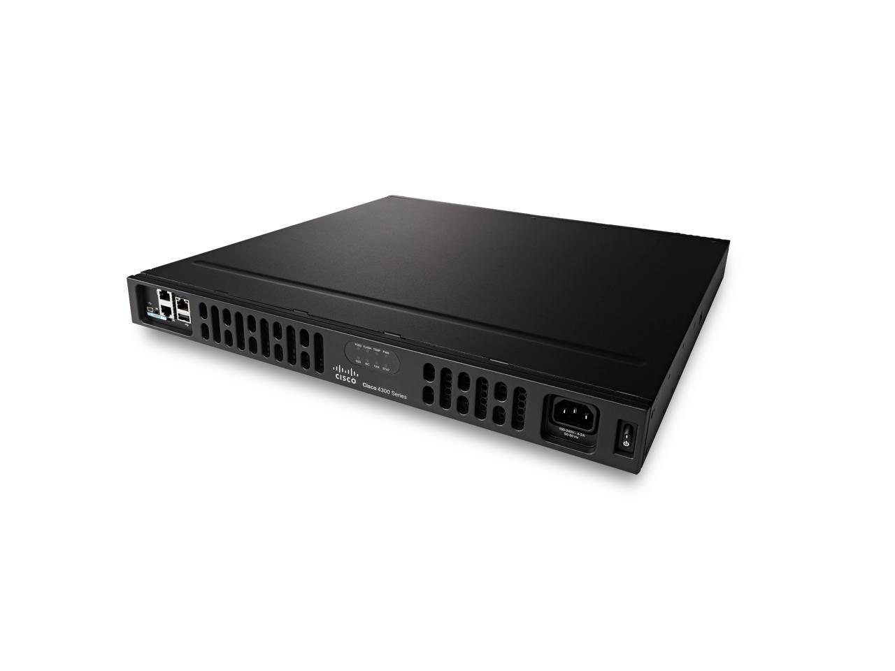 Cisco Small Business ISR4331-AX/K9 Router with Application Experience (AX) Bundle 3 x 10/100/1000Mbps LAN Ports