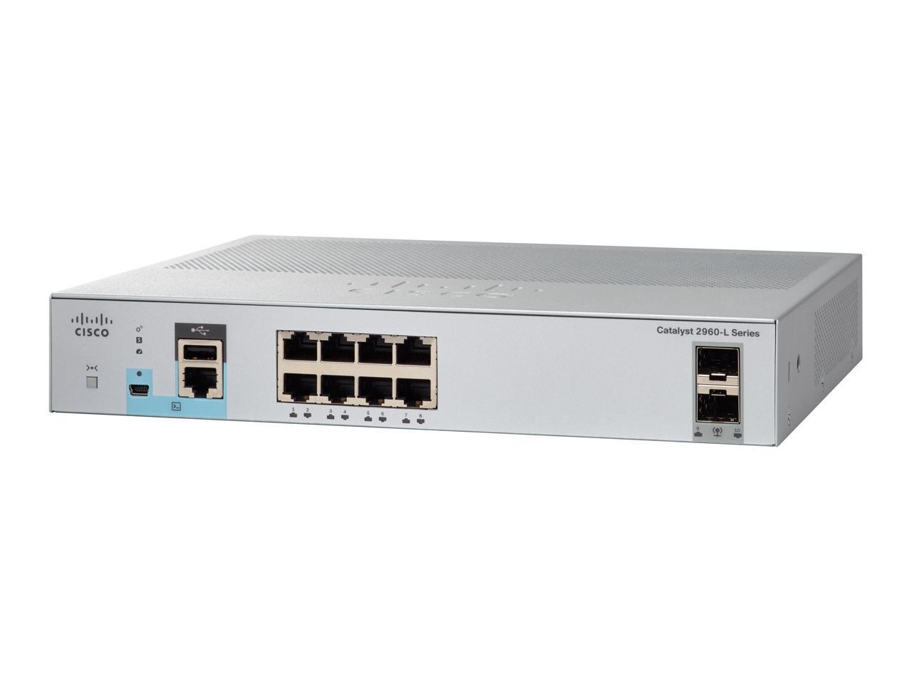 Cisco Catalyst WS-C2960L-8TS-LL Ethernet Switch