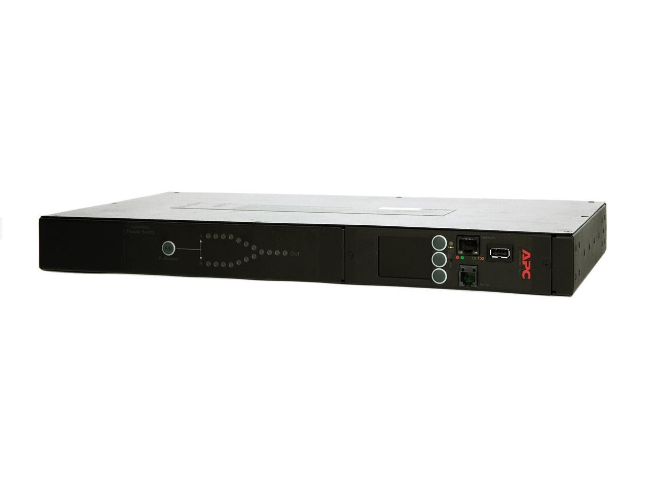 Schneider ATS 12-Outlet Automatic Transfer Switch - 2300 VA - 10 A