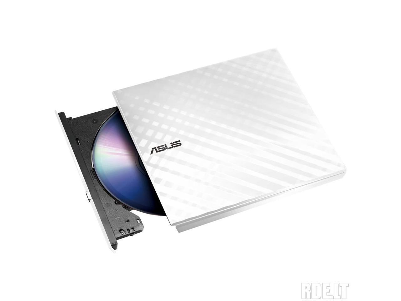 ASUS USB 2.0 External Slim DVDRW Drive Model SDRW-08D2S-U (90-DQ0436-UA221KZ)