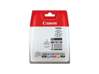 Canon PGI-580 Black, Yellow, Cyan, Magenta Ink Cartridge