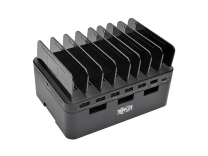 Tripp Lite U280-007-CQC-ST 7-Port Usb Charging Station Hub With Quick Charge 3.0, Usb-C Port, Device Storage, 5V 4A (60W) Usb Charge Output - Power Adapter - 60 Watt - 4 A - 7 Output Connectors (6 X