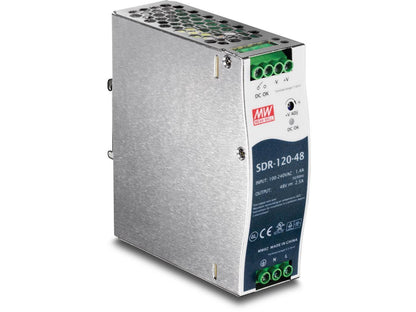 TRENDnet TI-S12048 DIN Rail 48V 120W Power Supply for TI-PG541