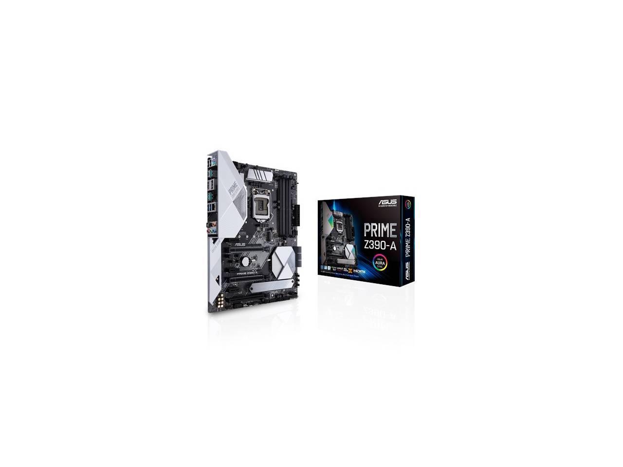 ASUS Prime Z390-A LGA 1151 (300 Series) Intel Z390 SATA 6Gb/s ATX Intel Motherboard