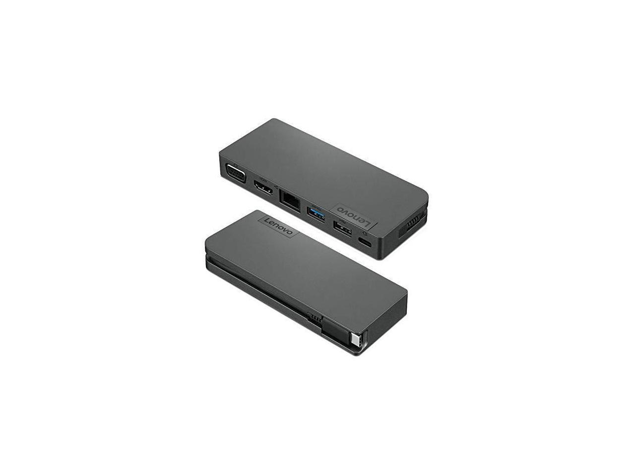 Lenovo Powered USB-C Travel Hub - Docking station - USB-C - VGA, HDMI - Worldwide - for ThinkPad L14 Gen 1, L15 Gen 1, P