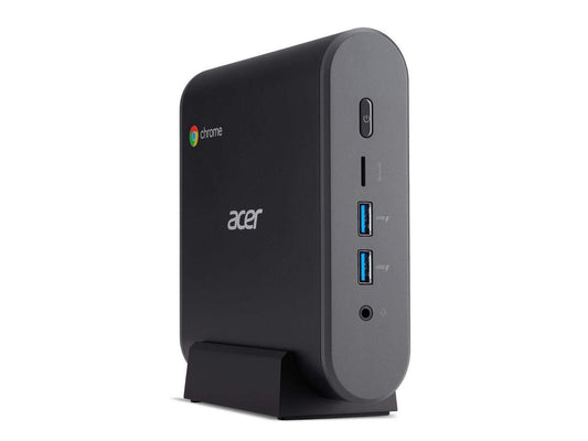 Acer Chromebox CXI3_Qb8550U - Mini PC - 1 x Core i7 8550U / 1.8 GHz - RAM 16 GB - SSD 64 GB - UHD Graphics 620 - GigE -