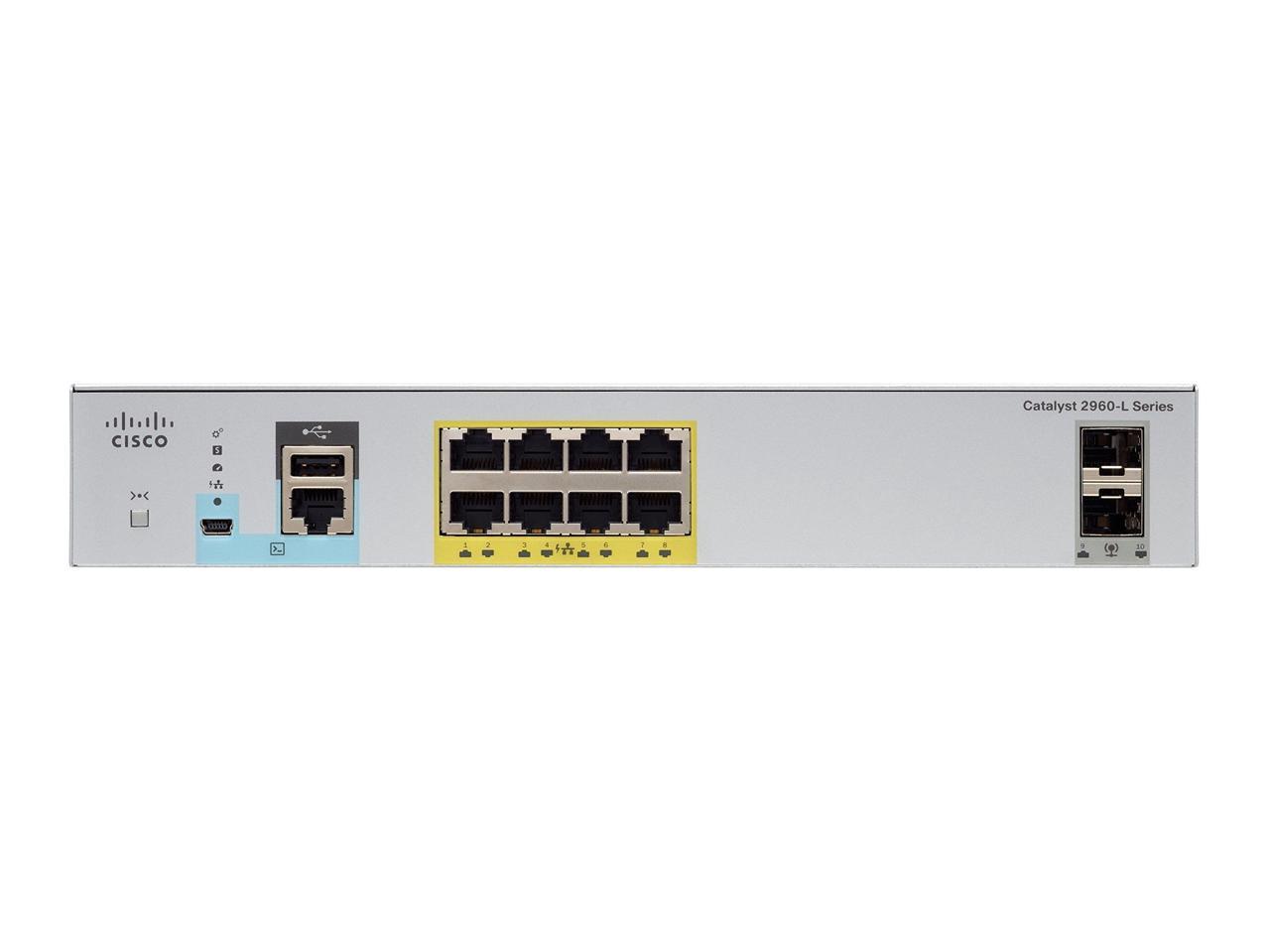 Cisco Catalyst Ws-C2960l-8Ps-Ll Ethernet Switch