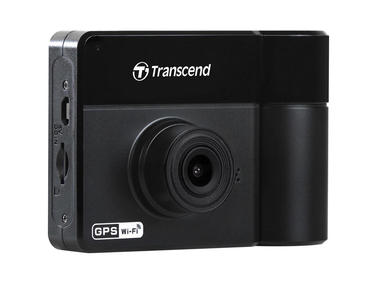 Transcend DrivePro 550 Digital Camcorder - 2.4" LCD - Full HD - Black