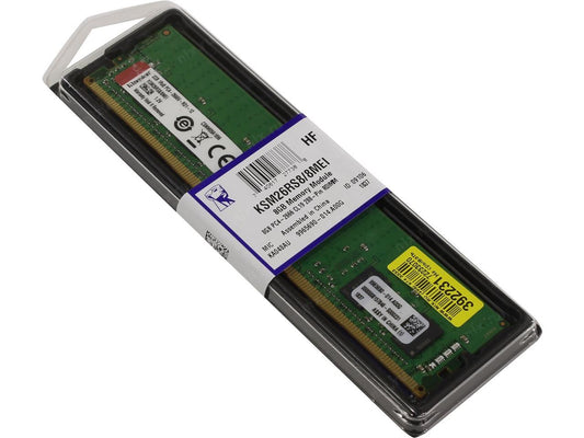 Kingston 8GB 288-Pin DDR4 SDRAM ECC Registered DDR4 2666 (PC4 21300) Server Memory Model KSM26RS8/8MEI
