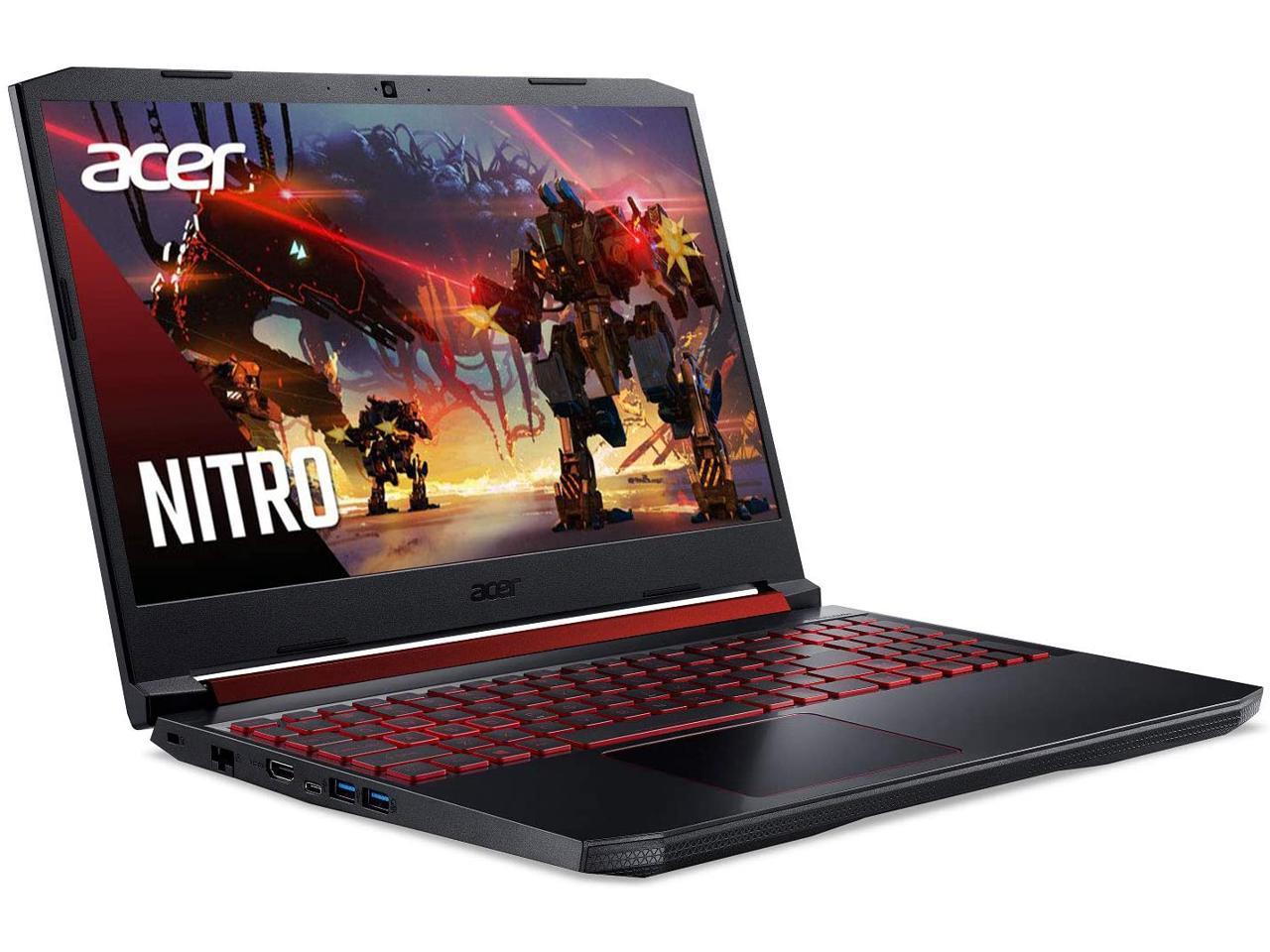 Acer Nitro 5 Gaming Laptop, 9th Gen Intel Core i7-9750H, NVIDIA GeForce RTX 2060, 15.6" Full HD IPS 144Hz Display, 16GB DDR4, 256GB NVMe SSD, WiFi 6, Waves MaxxAudio, Backlit Keyboard, AN515-54-728C