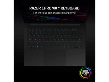 Razer Blade Stealth 13 Ultrabook Gaming Laptop: Intel Core i7-1065G7 4 Core, NVIDIA GeForce GTX 1650 Ti Max-Q, 13.3" 1080p 60Hz, 16GB RAM, 512GB SSD, CNC Aluminum, Chroma RGB, Thunderbolt 3, Black