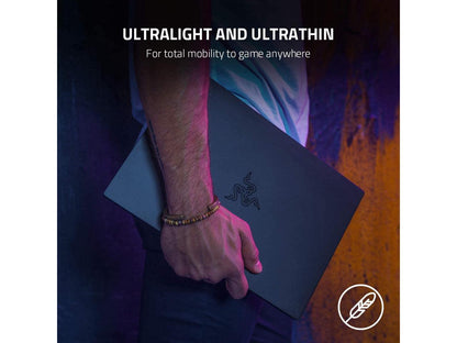 Razer Blade Stealth 13 Ultrabook Gaming Laptop: Intel Core i7-1065G7 4 Core, NVIDIA GeForce GTX 1650 Ti Max-Q, 13.3" 1080p 60Hz, 16GB RAM, 512GB SSD, CNC Aluminum, Chroma RGB, Thunderbolt 3, Black