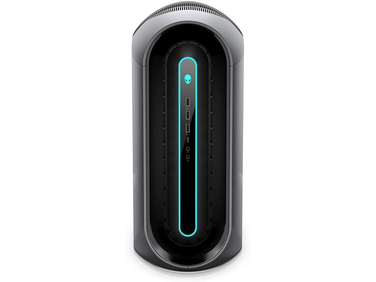 New Alienware Aurora R11 Gaming Desktop, Intel i7-10700KF, NVIDIA GeForce RTX 2080 Super 8GB GDDR6, 512GB SSD + 1TB SATA HDD, 16GB DDR4 XMP, Windows 10 Home, AWAUR11-7088BLK-PUS Computer
