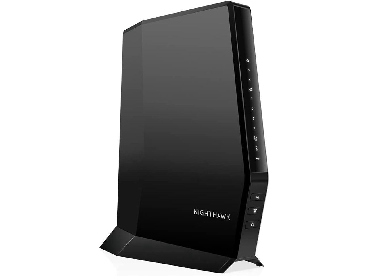 Netgear Nighthawk AX6 Wi-Fi 6 IEEE 802.11ax Cable Modem/Wireless Router CAX30S100NAS