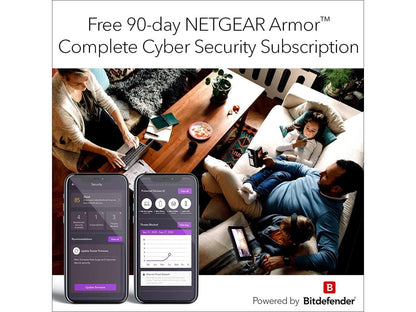 Netgear Nighthawk AX6 Wi-Fi 6 IEEE 802.11ax Cable Modem/Wireless Router CAX30S100NAS