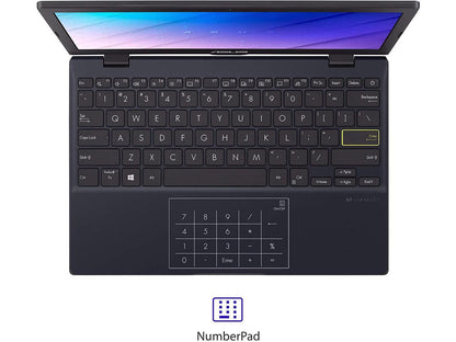 ASUS Vivobook Go 12 L210 11.6 Ultra-Thin Laptop, 2022 Version, Intel Celeron N4020, 4GB RAM, 64GB eMMC, Win 11 Home in S Mode with One Year of Office 365 Personal, L210MA-DS02