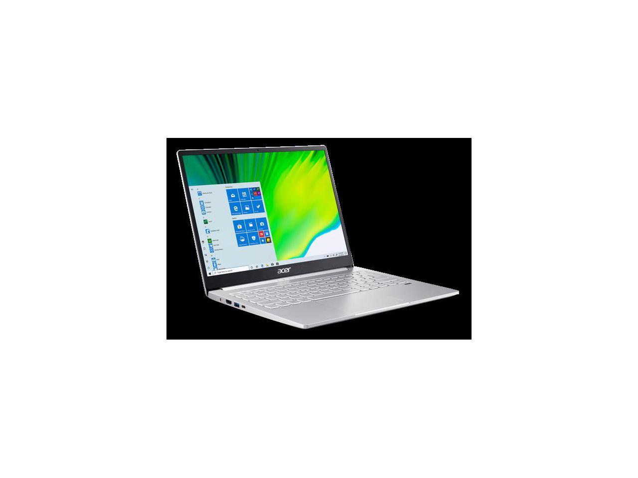 Acer Swift 3 Intel Evo Thin & Light Laptop, 13.5" 2256 x 1504 IPS, Intel Core i5-1135G7, Intel Iris Xe Graphics, 8GB LPDDR4X, 512GB NVMe SSD, Wi-Fi 6, Fingerprint Reader, Back-lit KB, SF313-53-56UU