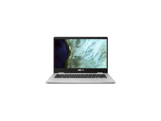 ASUS C424MA 14 4GB, 64GB Chromebook; 14" Full HD, Intel Celeron N4020, 4GB RAM, 64GB eMMC, Silver, Chrome OS, C424MA-WH44F