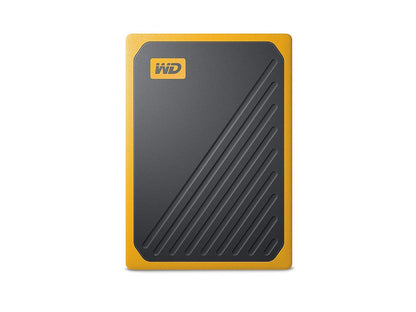 WD 1TB My Passport Go SSD Amber Portable External Storage, USB 3.0 - WDBMCG0010BYT-WESN