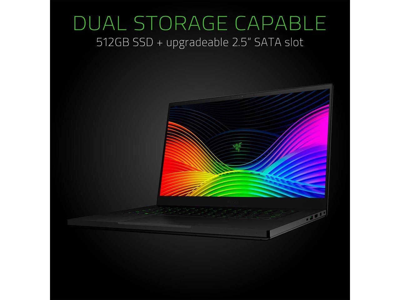 The New Razer Blade 15 - Full HD 144Hz - RTX 2060 - 512GB + 2.5" slot (Black) 16 GB NVIDIA® GeForce® RTX™ 2060 Gaming Laptop