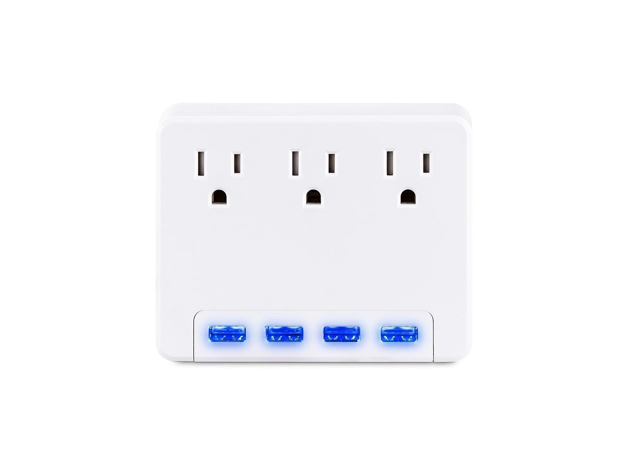 CyberPower Professional P3WU 3-Outlet Surge Suppressor/Protector