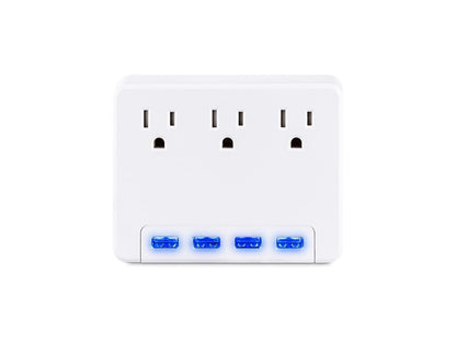 CyberPower Professional P3WU 3-Outlet Surge Suppressor/Protector