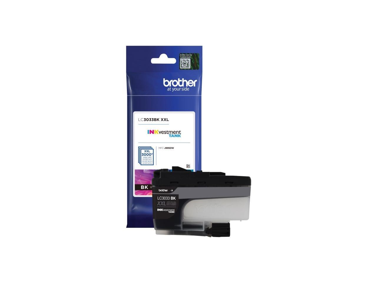 Black Extra High Yield Ink Cartridge for Brother LC3035BK MFC-J805DW, MFC-J815DW XL, MFC-J995DW, MFC-J995DW XL, Genuine Brother Brand