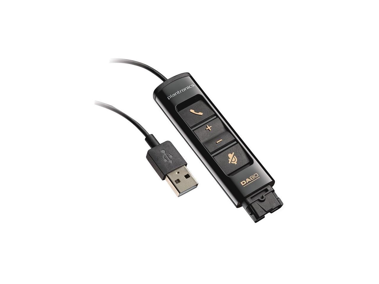 Plantronics DA80 Headset USB Audio Processor - for Headset