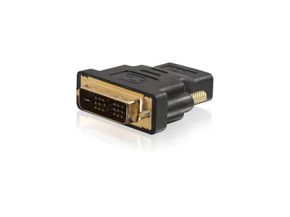 C2G 40746 C2G DVI-D to HDMI Inline Adapter for HDTVs - M/F - 1 x DVI-D (Single-Link) Male Digital Video - 1 x HDMI Female Digital Audio/Video - Black