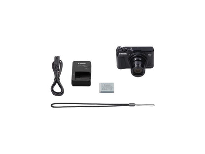Canon SX740BK PowerShot SX740 HS Digital Camera - Black