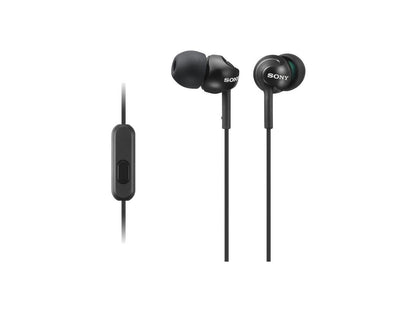 Sony Mdrex110ap/b Ex Monitor In-ear Headphones With Microphone (black)