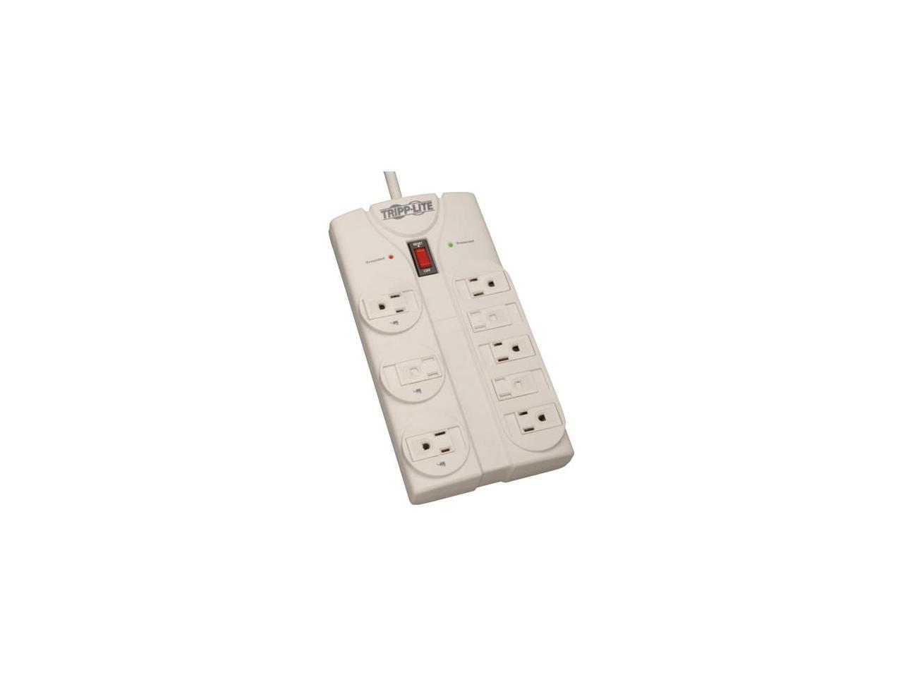 Tripp Lite TLP808 8 Outlets 1440 Joules 8' Cord Protect It! Surge Suppressor