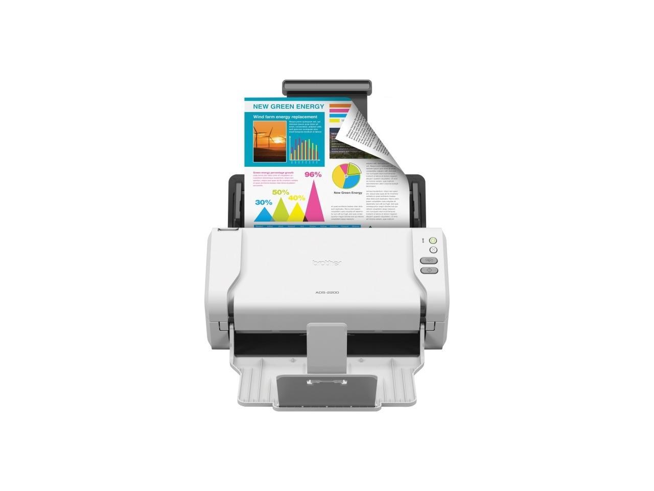 Brother ADS-2200 Wireless High-Speed Color Duplex Desktop Document Scanner