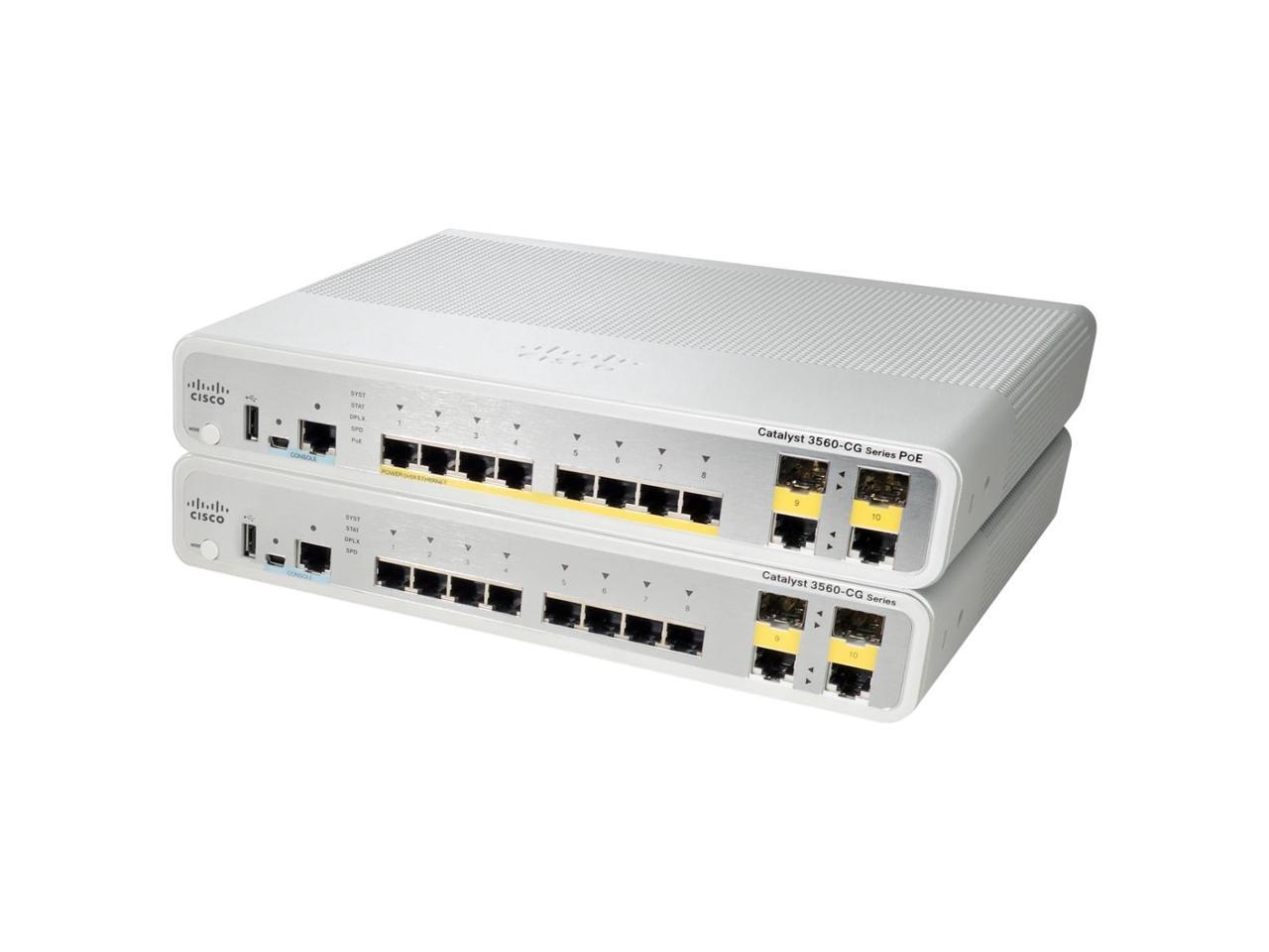 Cisco WS-C3560CG-8TC-S Catalyst 3560 8-Port PoE SI