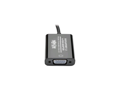 Tripp Lite DisplayPort to VGA Active Cable Adapter, DP 1.2, Converter for DP to HD15 (M/F), 1920 x 1200/1080p, 6 in. (P134-06N-VGA-V2)