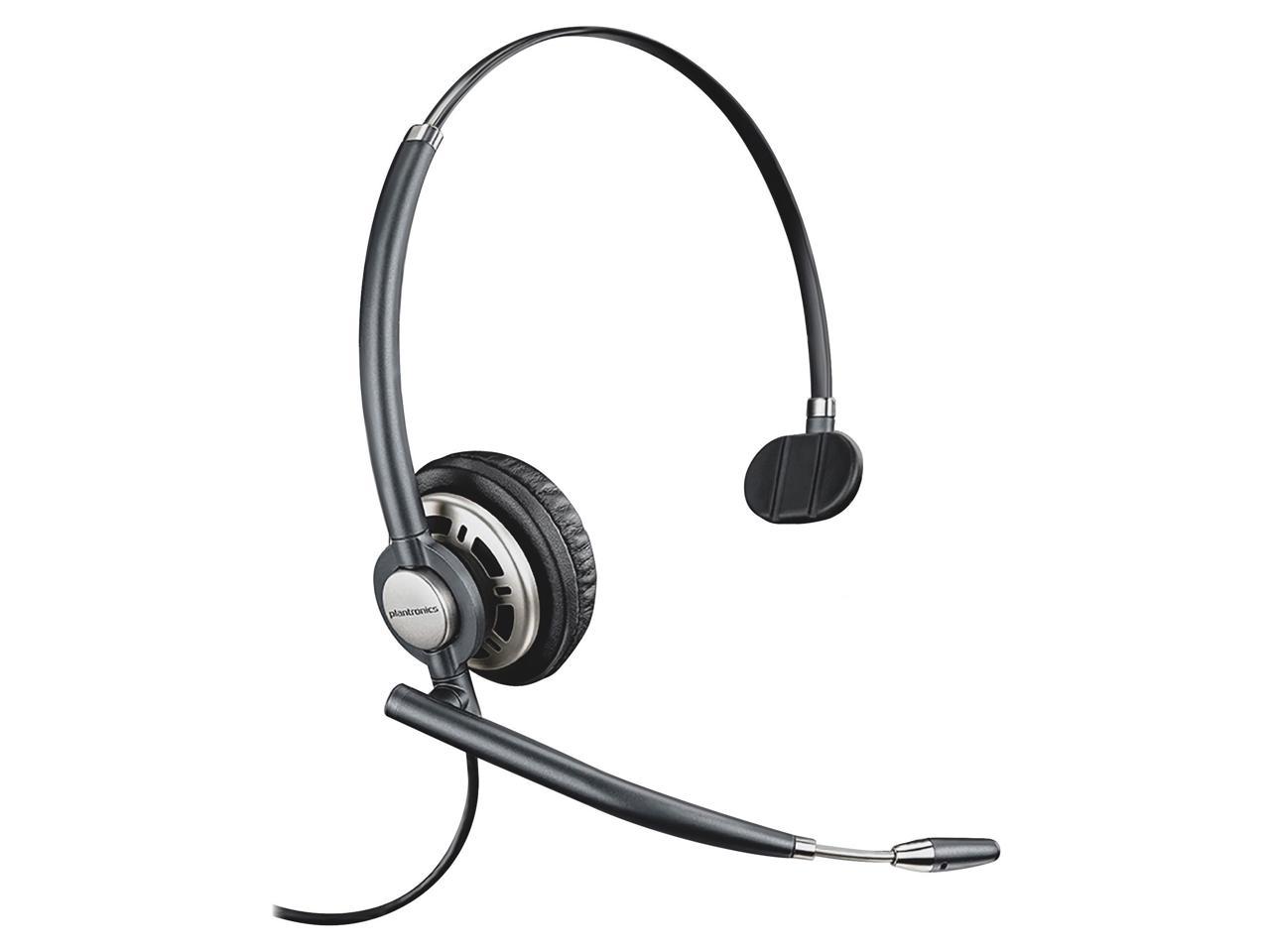 Plantronics EncorePro HW710 Monaural Headset with Noise-Canceling Mic (78712-101)