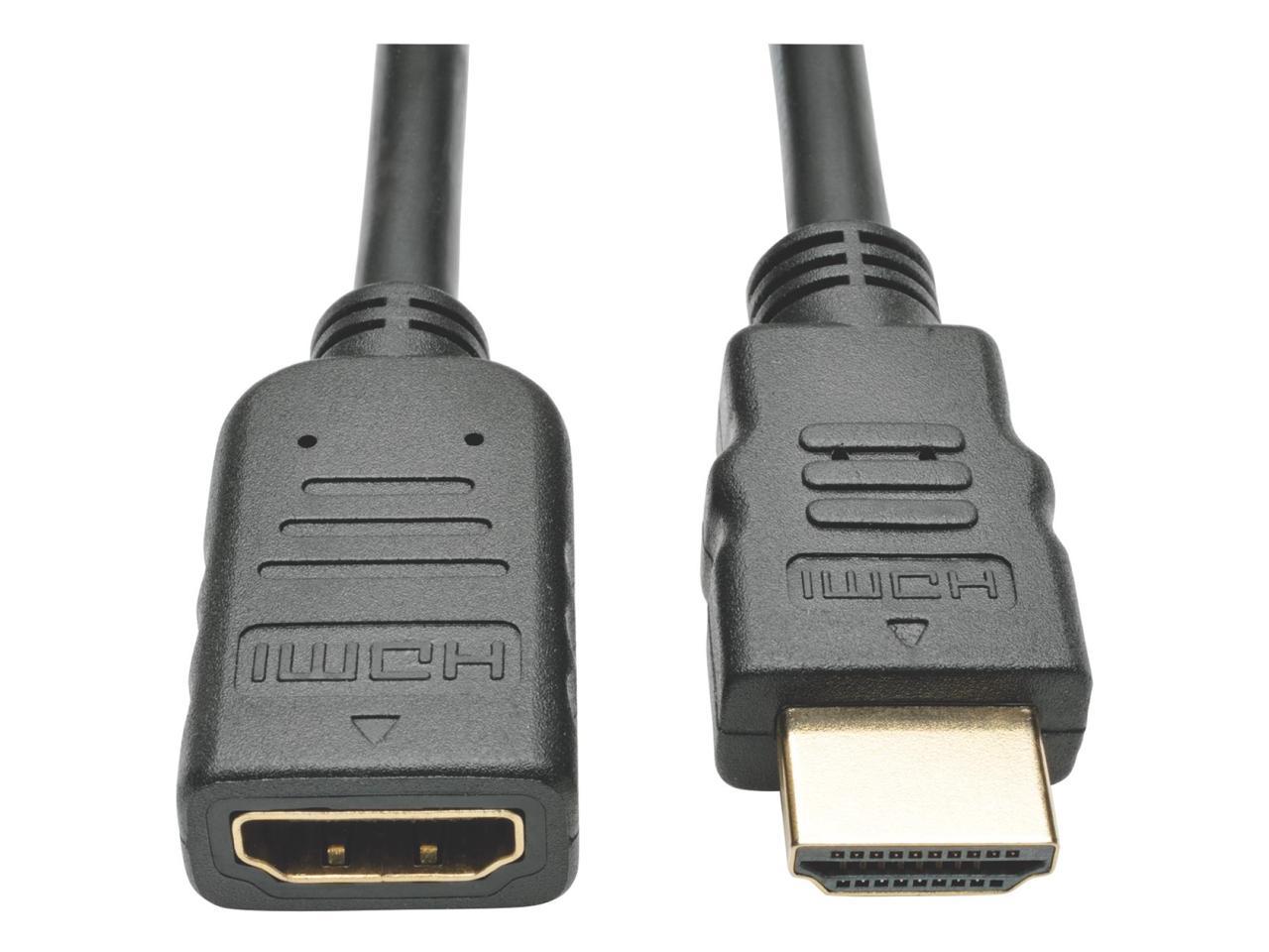 Tripp Lite High-Speed HDMI Extension Cable with Ethernet and Digital Video with Audio, Ultra HD 4K x 2K (M/F), 6 ft. (P569-006-MF)