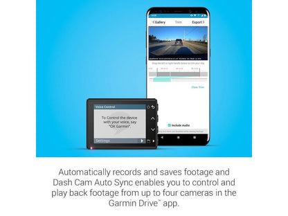 Garmin Dash Cam 56 1440p Dash Cam